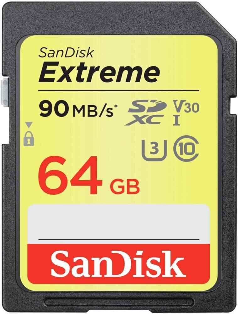 Mälukaart Sandisk SDXC 64GB UHS-3/SDSDXW6-064G-Gncin цена и информация | Fotoaparaatide mälukaardid | hansapost.ee