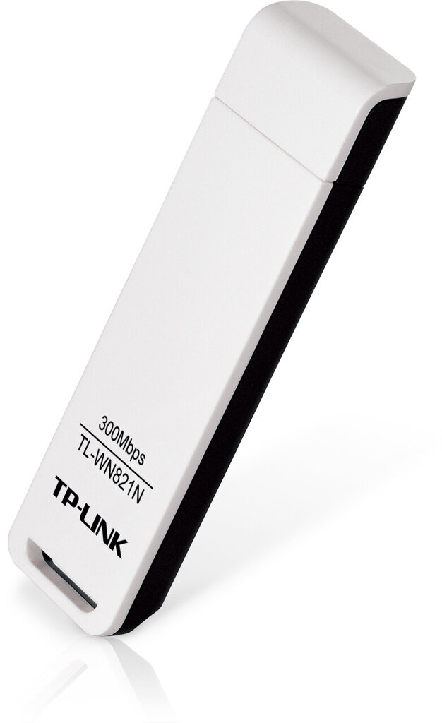 Traadita võrguadapter TP-LINK TL-WN821N, 802.11b / g / n, 300 Mbps hind ja info | Ruuterid | hansapost.ee