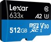 Lexar High-Performance 633x UHS-I MicroSDXC hind ja info | Fotoaparaatide mälukaardid | hansapost.ee