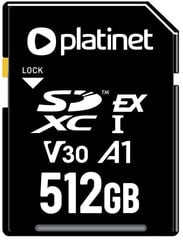 Platinet mälukaart SD Express 7.0 512GB PCIe Gen3 hind ja info | Platinet Fotoaparaadid, objektiivid ja lisatarvikud | hansapost.ee