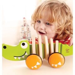Деревянный крокодил Hape, E0348. цена и информация | Игрушки для малышей | hansapost.ee