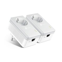 TP-Link TL-PA4010P Kit AV500 цена и информация | Маршрутизаторы (роутеры) | hansapost.ee