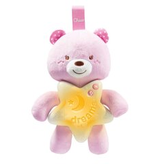 Мишка-ночник Chicco Goodnight Bear First Dream, розовый цена и информация | Игрушки для малышей | hansapost.ee