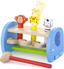 Деревянная игра "Прыгающие животные" цена и информация | Игрушки для малышей | hansapost.ee