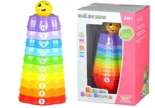 Цветная пирамида - формочки цена и информация | Игрушки для малышей | hansapost.ee