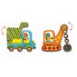Duo pusle - Liigutavad masinad, Djeco DJ08170 цена и информация | Beebide mänguasjad | hansapost.ee