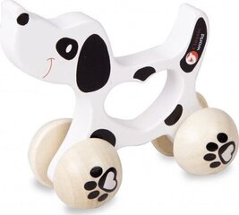 Puidust tõmmatav koer Dalmaatsia hind ja info | Beebide mänguasjad | hansapost.ee
