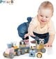 Puust mängurong loomadega PolarB цена и информация | Beebide mänguasjad | hansapost.ee