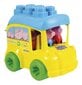 Koolibuss klotsidega Clementoni Clemmy Peppa Pig, 8 tk. цена и информация | Beebide mänguasjad | hansapost.ee