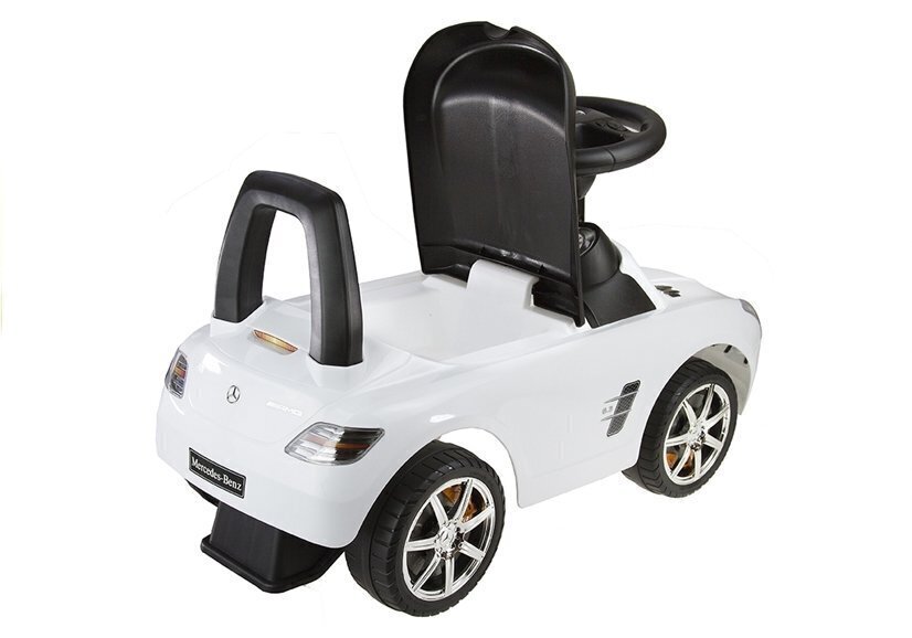 Tõukeauto Mercedes-Benz SLS AMG, valge hind ja info | Beebide mänguasjad | hansapost.ee