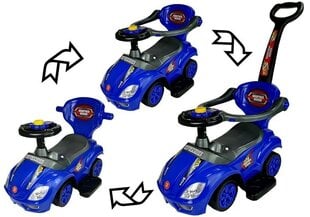 Tõukeauto Mega Car 3in1, sinine hind ja info | Beebide mänguasjad | hansapost.ee
