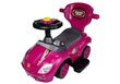 Tõukeauto Mega Car 3in1, roosa hind ja info | Beebide mänguasjad | hansapost.ee
