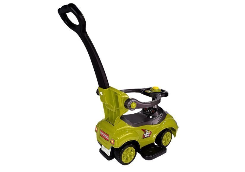 Tõukeauto Mega Car 3in1, kollane цена и информация | Beebide mänguasjad | hansapost.ee