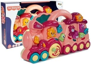 Interaktiivne rong lastele Lean Toys, punane hind ja info | Beebide mänguasjad | hansapost.ee
