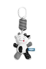 Sensillo vankriripats Black&White, lehm, 32 cm, 031 hind ja info | Beebide mänguasjad | hansapost.ee