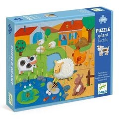 Erinevate tekstuuridega pusle DJECO, 20 detaili, 07117​ price and information | Educational children's toys | hansapost.ee