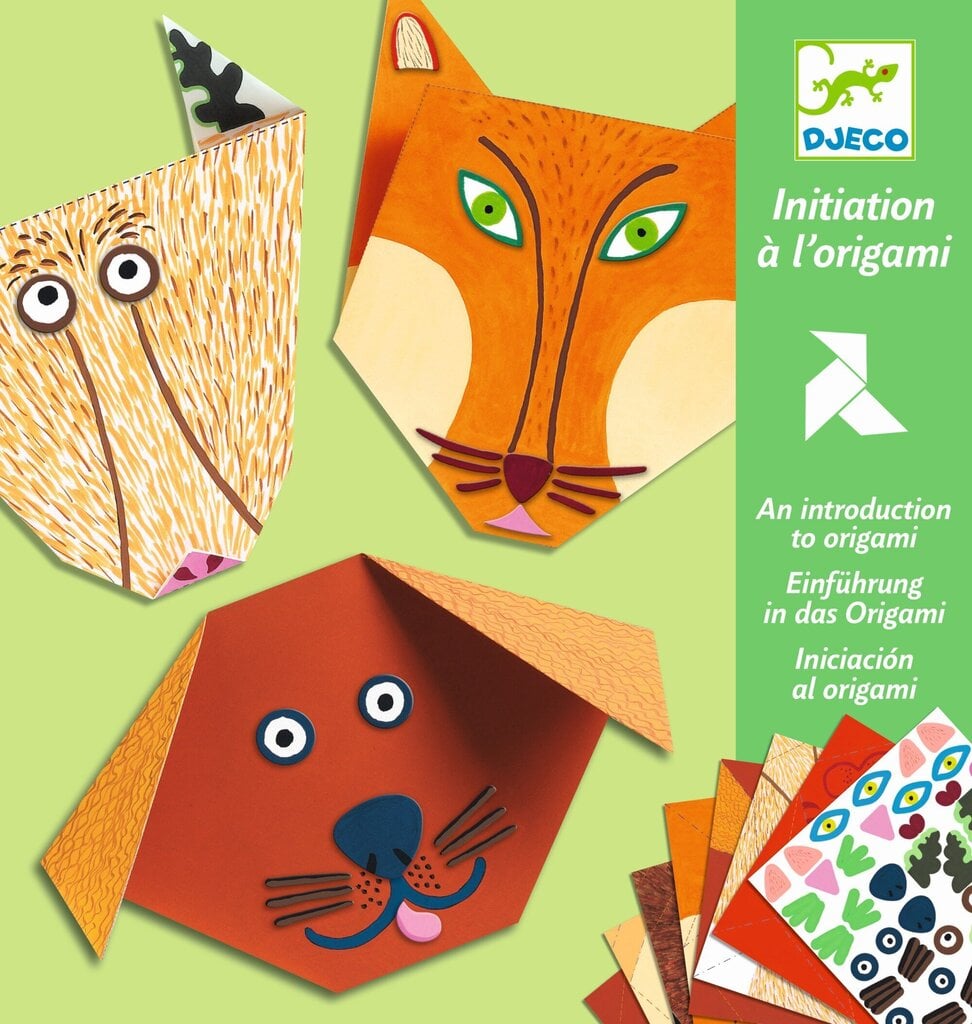 Esimene origami komplekt Djeco, DJ08761 цена и информация | Arendavad laste mänguasjad | hansapost.ee