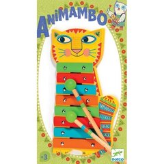 Laste puidust ksülofon Djeco Animambo, DJ06002 hind ja info | Djeco Laste mänguasjad alates 3.a | hansapost.ee