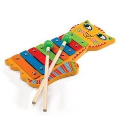 Laste puidust ksülofon Djeco Animambo, DJ06002 hind ja info | Arendavad laste mänguasjad | hansapost.ee