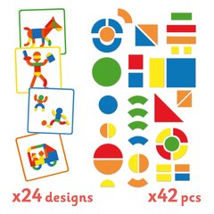 Деревянная магнитная игра Geoform, Djeco DJ03130 цена и информация | Развивающие игрушки для детей | hansapost.ee