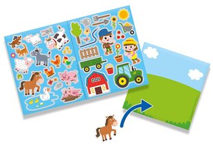 SES Стикеры на окно "Фермерские животные" цена и информация | Развивающие игрушки для детей | hansapost.ee