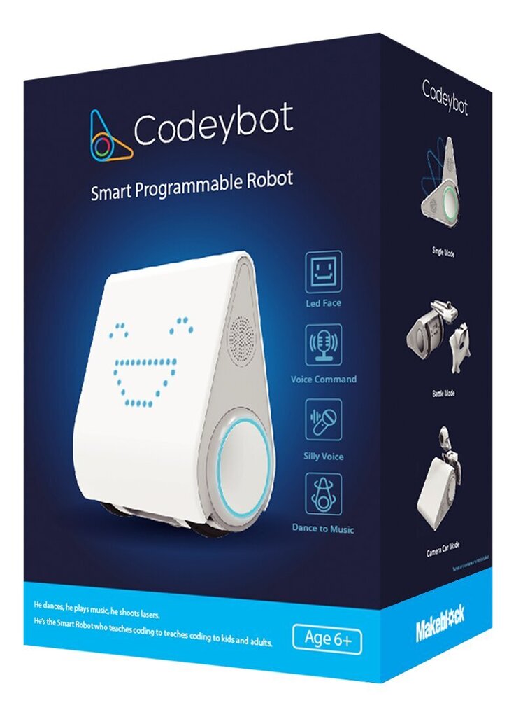 Õpetlik robot CodeyBot Makeblock 99800 hind ja info | Arendavad laste mänguasjad | hansapost.ee