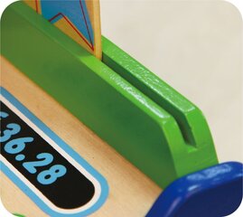 Деревянный кассовый аппарат Viga цена и информация | Развивающие игрушки для детей | hansapost.ee