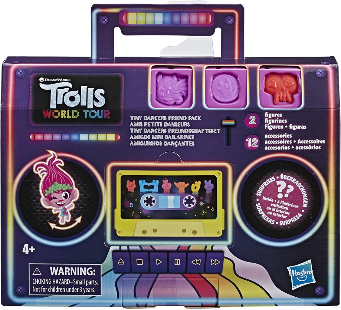 Kujukeste ja ehete valmistamise komplekt Hasbro Trolls Tiny Dancers цена и информация | Arendavad laste mänguasjad | hansapost.ee