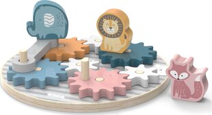 Головоломки и кубики - Деревянные шестеренки с животными цена и информация | Развивающие игрушки для детей | hansapost.ee