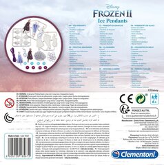 Clementoni творческий набор Подвески со льдом Frozen II, 18567 цена и информация | Развивающие игрушки для детей | hansapost.ee