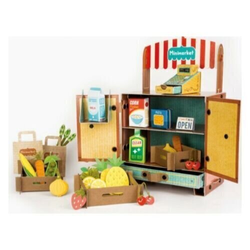 Loominguline komplekt Minipood Clementoni Minimarket цена и информация | Arendavad laste mänguasjad | hansapost.ee