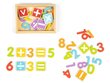 Magnetiliste tähtede ja numbrite komplekt EcoToys цена и информация | Arendavad laste mänguasjad | hansapost.ee