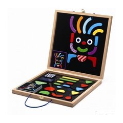 Puidust magnetmäng Geocharacter, Djeco DJ03136 price and information | Educational children's toys | hansapost.ee