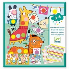 Loominguline komplekt Djeco Värviliste täppidega, DJ09044 hind ja info | Arendavad laste mänguasjad | hansapost.ee