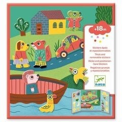 Korduvkasutatavad kleepsud - Loomad, Djeco, DJ09071 price and information | Educational children's toys | hansapost.ee