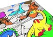 Värvitav pusle Dinosaurused, 24 o. hind ja info | Kunstitarbed, voolimise tarvikud | hansapost.ee