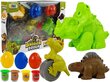 Plastiliinikomplekt "Dinosaurus", 12-osaline hind ja info | Arendavad laste mänguasjad | hansapost.ee