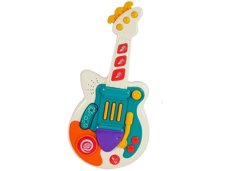 Interaktiivne kitarr helide ja tuledega цена и информация | Arendavad laste mänguasjad | hansapost.ee