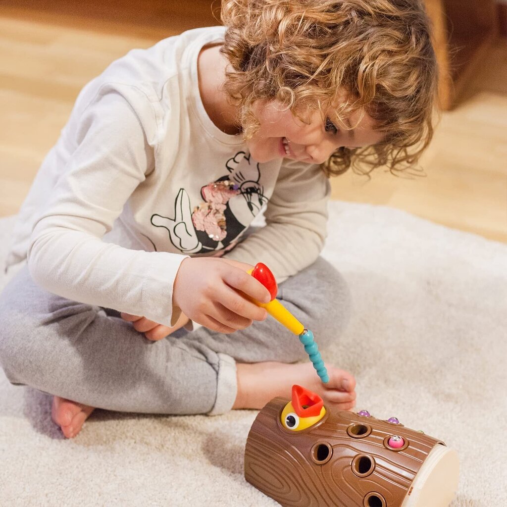 Mäng Magneetilised ussid lastele цена и информация | Arendavad laste mänguasjad | hansapost.ee