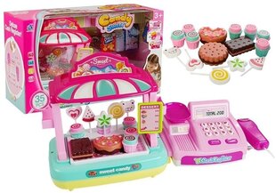 Pood kassa ja letiga "Pink", 35-osaline hind ja info | Lean Toys Lelud | hansapost.ee