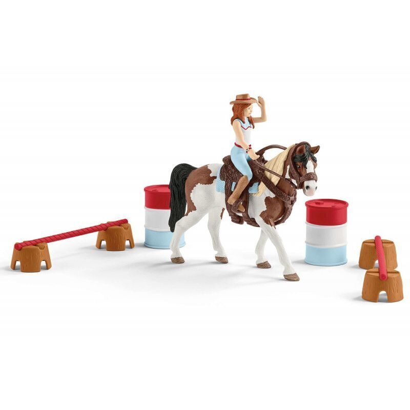 Hanna lääne ratsakomplekt Horse Club Schleich, 42441 hind ja info | Mänguasjad tüdrukutele | hansapost.ee