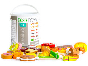 Пищевые деревянные изделия - Экологические игрушки, 23 шт. цена и информация | Игрушки для девочек | hansapost.ee