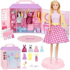 Nukk koos riidekapiga price and information | Toys for girls | hansapost.ee