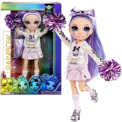 Rainbow High Cheer Doll - Violet Willow (Purple) цена и информация | Игрушки для девочек | hansapost.ee