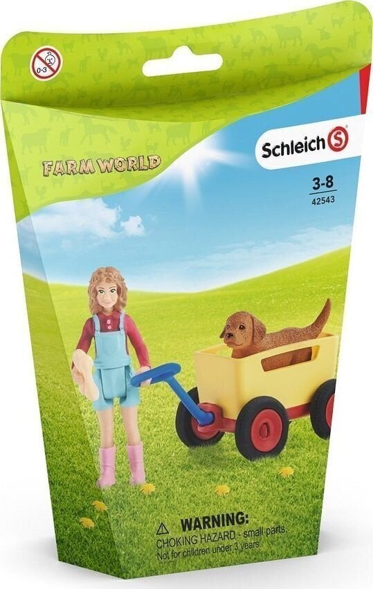 Reis autoga Schleich Farm World, 42543 цена и информация | Mänguasjad tüdrukutele | hansapost.ee