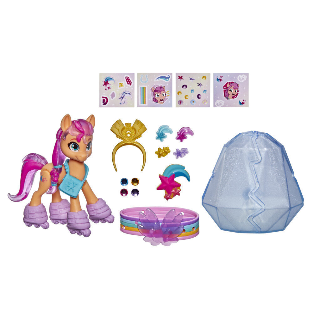 MY LITTLE PONY Mängufiguur Crystal Adventure Pony, 7,5cm hind ja info | Mänguasjad tüdrukutele | hansapost.ee