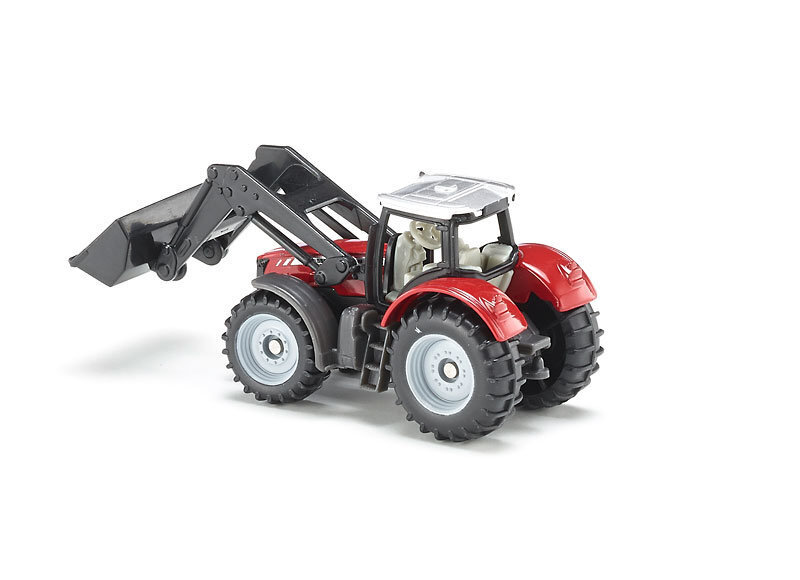 Traktor kopaga Massey Ferguson Siku, S1484 цена и информация | Mänguasjad poistele | hansapost.ee