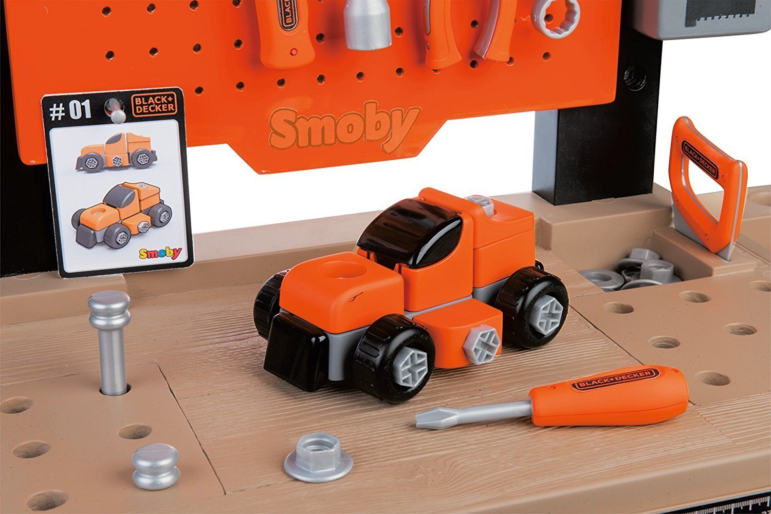 Smoby töölaud Black & Decker цена и информация | Mänguasjad poistele | hansapost.ee