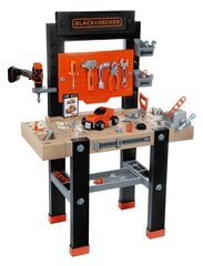 Стол для инструментов Smoby Black & Decker, 92 детали цена и информация | Игрушки для мальчиков | hansapost.ee