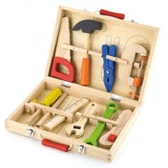 Чемодан с деревянными инструментами для мальчиков «Сделай сам» Viga цена и информация | Игрушки для мальчиков | hansapost.ee